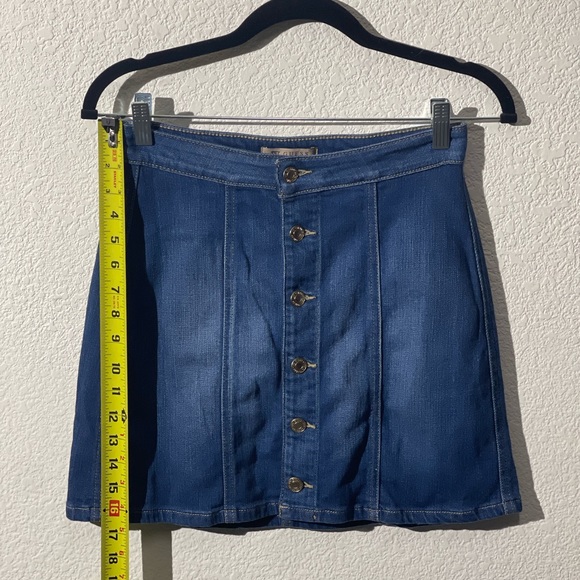 Guess A-Line Denim Skirt 
Style #W5FCL7D1W40 - Picture 5 of 6